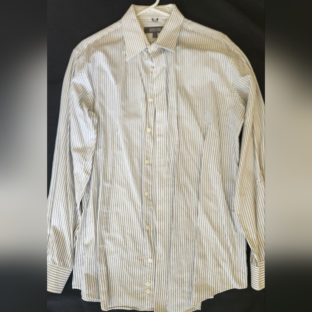 Men's Large Kenneth Cole Reaction long sleeve button up dress shirt